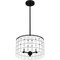 Quoizel Seigler Pendant 3 Lights Matte Black SGL2814MBK - alternate 3